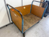 Mobile Open Sided Trolley. Size L50 x W120 x D77cm. NOTE: No VAT on lot. - 2