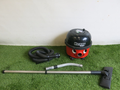 Numatic Henry Vacuum Cleaner, Model HVR200-11. Comes With Hose & Attachment