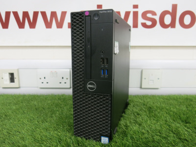 Dell OptiPlex 3050 PC, Intel Core i5-7500, 500 GIG Hard drive, 8 GIG Memory, Running Windows 11.