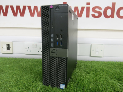 Dell OptiPlex 3040 PC, Intel Core i5-6500, 500 GIG Hard drive, 16 GIG Memory, Running Windows 11.