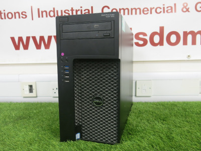 Dell Precision Tower 3620 PC, Intel Core i7-6700 3.4GHz, 500 GIG Hard drive, 16 GIG Memory, Running Windows 11.