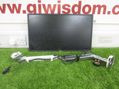 Dell 24" Flat Panel Monitor, Model P2317H, with Monitor Stand, NOTE: Requires Clamp.