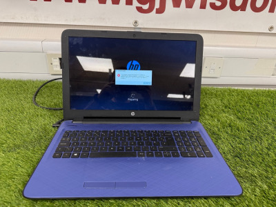 HP 15.5" Laptop, Model 15-af165sa, Serial No CND5509KJY. Comes with Power Supply. NOTE: Unable to Power Up for Spares & Repairs