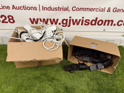 26 x Assorted Extension Leads to Include: 19 x 4 Gang, 16 x 6 Gang & 1 x 4 Gang with USB Ports.