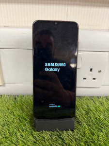 Samsung Galaxy AO3s Mobile Phone, Model SM-AO37G/DSN, 32GB, Dual Physical Sim. Comes with Charge & Sync Dock, Model LD-01.
