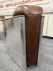Timothy Oulton Aviator Tomcat Chairs in Brown Leather & Spitfire Design. Product Description from Website: Taking inspiration from the legendary British fighter plane, the innovative Aviator Tomcat is modelled on the twin cockpit chair of the American F-1 - 5