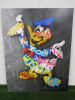 "AW Phooey" by Dan Lane, Hand Varnished Boxed Canvas. Limited Edition 23/295. Size 82 x 71cm. Comes with Certificate of Authenticity.