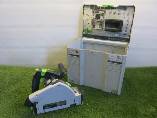 Festool Circular Saw TS 55 REBQ Plus, with Carry Case. NOTE: tool only.