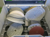 Festool Orbital Sander, Model ETS 150/3 EQ-Plus, with Lead in Carry Case. Comes with Festool SYS-STF D 150 4S Systainer Carry Case and Assorted Pads (As Viewed). - 3