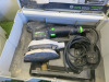 Festool Orbital Sander, Model ETS 150/3 EQ-Plus, with Lead in Carry Case. Comes with Festool SYS-STF D 150 4S Systainer Carry Case and Assorted Pads (As Viewed). - 4