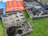 5 x Tools & Accessories in Cases to Include: Dremel 3000, Parkside PSG50B2, Core Drill Bits, Tap & Die Set and Set of Sanding Attachments (As Viewed). - 5