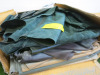 2 x Boxes of Assorted Dark Green, Tan and Brown Leather Off Cuts for Potential Projects. - 4