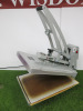 Shanghai Weibeifeng Machinery Co Heat Press Machine, Model Ch1702. Bed Size W40cm & D50cm. - 2