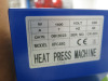 UK Press, Heat Press Machine, Model HPC480. S/N CK-003, DOM 08/2023, with 1 x Matt. Bed Size W38cm & D38cm. - 5