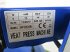 UK Press, Heat Press Machine, Model HP3805B, S/N AP003, DOM 11/2017, with 1 x Matt. Bed Size W40cm & D38cm. - 4