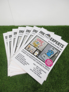 7 x Packs of 50 Sheets of Ink Experts Fabric HR Dye Sublimation Paper (A3).
