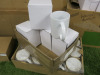 Stock of 124 x Assorted Blank Mugs, Water Bottles, & Beer Steins to Include: 18 x White Mugs, 72 x 500ml Aluminium White Water Bottles, 19 x Frosted 16oz 'Trigger' Beer Steins & 15 x Premium Quality Glass Beer Steins. - 4