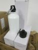 Stock of 124 x Assorted Blank Mugs, Water Bottles, & Beer Steins to Include: 18 x White Mugs, 72 x 500ml Aluminium White Water Bottles, 19 x Frosted 16oz 'Trigger' Beer Steins & 15 x Premium Quality Glass Beer Steins. - 5