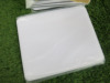 20 x Small White Leatherette Mousepads. - 3
