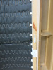 Ikea Black Faux Leather Reception Sofa, Size H64 x W177 x D86cm. - 5
