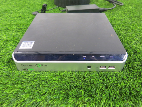 Concept Pro UHD Network Video Recorder, Model VUHDIP-4V2. Comes with Power Supply.