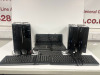Lot Consisting of 4 x PC's, Keyboards & Mouse to Include: 2 x Lenovo Think Centre M85, Model B26, Running Windows 10, Intel Core 2 Duo, E8500 @ 3.16 GHz, 7GB/16GB RAMS, 128GB/232GB SSD's. Lenovo Think Centre Edge 72, Model AYG, Running Windows 10, Intel C - 3