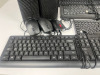 Lot Consisting of 4 x PC's, Keyboards & Mouse to Include: 2 x Lenovo Think Centre M85, Model B26, Running Windows 10, Intel Core 2 Duo, E8500 @ 3.16 GHz, 7GB/16GB RAMS, 128GB/232GB SSD's. Lenovo Think Centre Edge 72, Model AYG, Running Windows 10, Intel C - 6