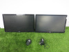 2 x LG 22" LED Monitor, Model 22M47VQ-P. Comes with Power Supplies. NOTE: requires mounts.
