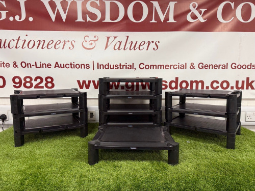 12 x Von Haus Monitor Stands & 1 x Kingston Foot Rest.