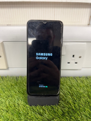 Samsung Galaxy AO35 Mobile Phone, Model SM-AO37G/DSN, 32GB, Dual Physical Sim. Comes with Charge & Sync Dock, Model LD-01.