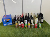 104 Bottles & Cans of Trade Stock of Alcohol & Soft Drinks to Include: 7 x Bottles of White Wine, 19 x Bottles of Red Wine, 58 x Bottles of Assorted Larger & 20 x Assorted Cans of Soft Drinks. NOTE: ALCOHOL LICENSE HOLDER REQUIRED TO BID ON THIS LOT.