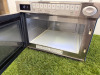 Samsung 1500w Commercial Microwave, Model MJ26A6053AT, S/N WTW900081B, DOM 09/2023. - 4