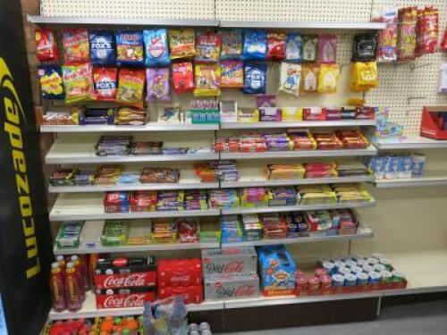 Stock of Confectionary, Soft Drinks & Domestic Household Cleaners. NOTE: Some products may have expired sell by dates, or short use by dates. (As Viewed)