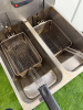 Valentine Twin Tank Twin Basket Deep Fat Fryer, Model EVO-2525, S/N 046256, DOM 05/2021, 3 Phase. Size H91 x W50 x D60cm. - 6