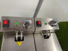 Buffalo Twin Tank Twin Basket Electric Countertop Deep Fat Fryer, Model CU615. - 2