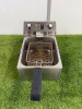 Shenzen Single Tank Table Top Deep Frat Fryer, Model CDF-101VT. Comes with Basket.