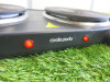 Cookworks Double Table Top Hob Hotplate, Model JB-2008GL. - 2