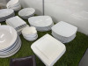 Approx. 100Pcs of Assorted Crockery to Include: Plates, Bowls, Side Plates & Serving Dishes. - 8
