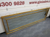 Large Bevel Edged Gold Detail & Framed Mirror. Size H80 x W230cm. - 4