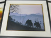 10 x Oriental Scene Artwork in Black Frames, Size 60 x 70cm. - 6