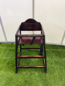 Bolero Dark Wood Children's High Chair