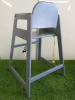 Safetots Grey Wood Children's High Chair. - 3
