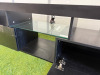 TV Stand with Storage in Black. Size H45 x W150 x D35cm. - 6