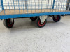 Mobile Mesh Sided Trolley. Size H52 x W120 x D60cm. NOTE: No VAT on lot. - 5