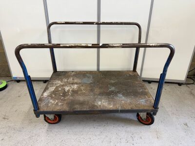 Mobile Trolley. Size H66 x W120 x D81cm. NOTE: No VAT on lot.