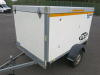 Brenderup Box Trailer with Ramp with Lift Up Roof. Comes with 7 Pin Electrics & Hitch. Internal Box Measurement, Size H110 x L200 x W130cm. - 2