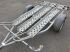 Brenderup Twin Bike Trailer with Hitch. NOTE: electrics require replacement. - 2