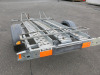Brenderup Twin Bike Trailer with Hitch. NOTE: electrics require replacement. - 5