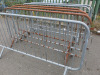 45 x Lengths of Assorted Sized Event Link Fencing to Include: H110 x W250 & W210. - 2