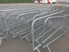 45 x Lengths of Assorted Sized Event Link Fencing to Include: H110 x W250 & W210. - 4